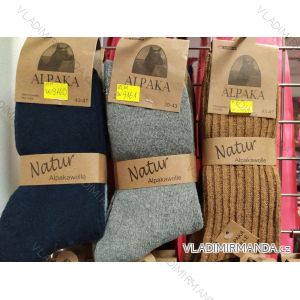 Ponožky teplé alpaka pánské (39-43.43-47) LOOKEN LOK20W9160