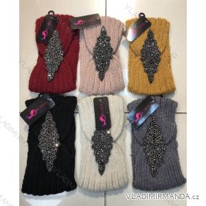 Women's knitted headband (ONE SIZE) DELFIN DEL20EGA-25