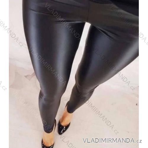 Legíny dlouhé koženkové dámské (S-XL) MA520108