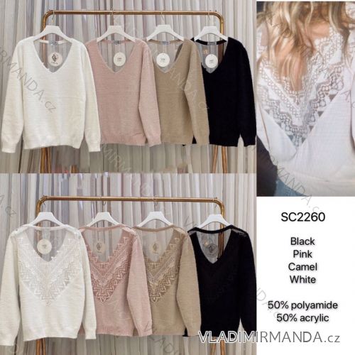 Dress with 3/4-sleeve ladies pocket (uni sl) ITALIAN Fashion IMWD20535