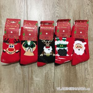 Ponožky pánské vánoční teplé (39-46) AURA.VIA aur20sfv6881