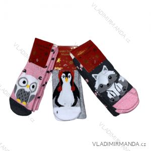 Ponožky teplé termo vánoční motiv dámské (35-38,39-42) NĚMECKO PON205420