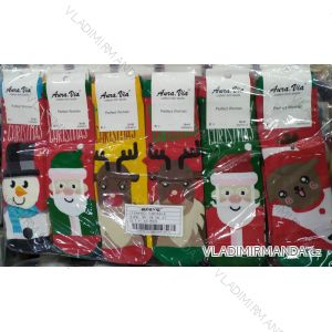 Ponožky slabé vánoční dámské (35-38,38-41) AURA.VIA AUR20SPN6618