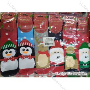 Ponožky thermo dámske vánoční (35-41) AURA.VIA SNV6851