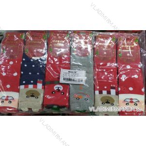 Ponožky slabé vánoční dámské (35-38,38-41) AURA.VIA AUR20snp6612