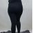 Lange Leggings für Damen in Übergröße (2xl/3xl, 4xl - 5xl) ELEVEK 9771-1