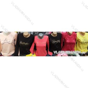Tričko dlhý rukáv dámske (S-XL) TURECKÁ MODA TM920230