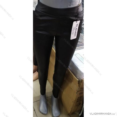 Legíny koženkové zateplené dámske (S-3XL) ELEVEK YNL20PP117