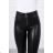 Pants with a decorative zipper at the front