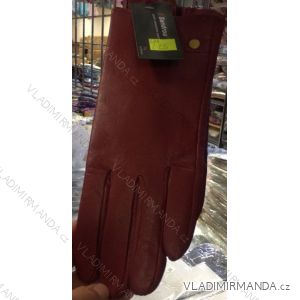 Rukavice kožené zimné prstové dámske (ONE SIZE) Sandru SAN20SZK225