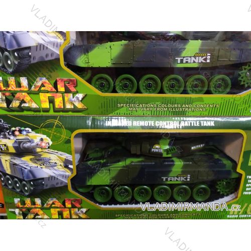 Tank na dálkové ovládání (ONE SIZE) HRAČKY HR22003