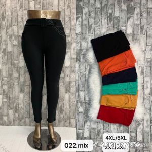 Tepláky dlhé dámske (2XL-3XL, 4XL-5XL) TURECKÁ MÓDA TMWL20022