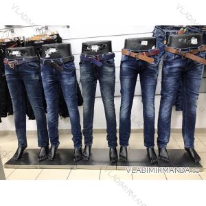 Rifle jeans dlhé pánske (M-3XL / 30-38) JEANS JAW20228