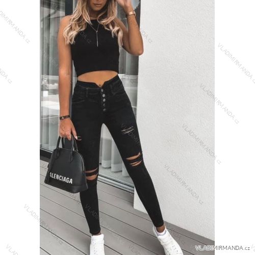 Rifle jeans dlouhé dámské (XS-XL) JEANS JWA20238