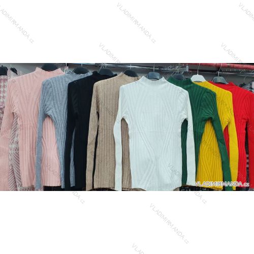 Bluse Langarm mit Rüschen Frauen (UNI S / L) ITALIAN FASHION IMK20159