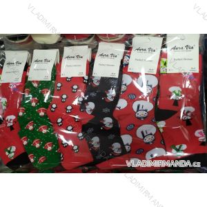 Ponožky slabé vánoční dámské (35-38,38-41) AURA.VIA AURB20SN6667