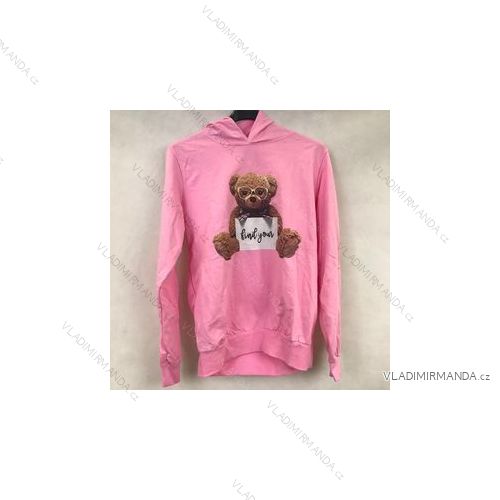 women's hooded sweatshirt (size s-xl) TURKISH FASHION TM920142 XL (EU 42 / Pants 31) Sv