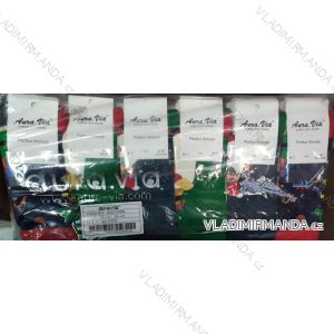 Ponožky slabé vánoční dámské (35-38,38-41) AURA.VIA AUR20SNC5698