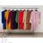 Blouse long sleeve with ruffles women (UNI S / L) ITALIAN FASHION IMK20159