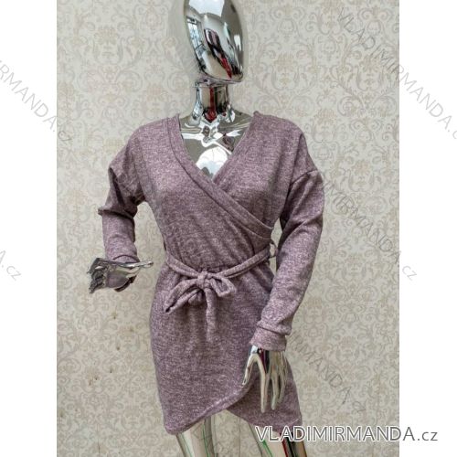 Blouse long sleeve with ruffles women (UNI S / L) ITALIAN FASHION IMK20159