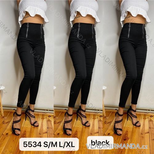 Kalhoty elegantní dlouhé dámské (S-XL) TURECKÁ MÓDA TMWL205534