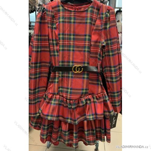 Dress with 3/4-sleeve ladies pocket (uni sl) ITALIAN Fashion IMWD20529