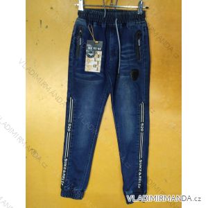 Kalhoty jeans dětské chlapecké (98-146) KEYIQI MA820M475