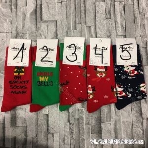 Ponožky vánoční veselé  pánské  (39-46) AURA.VIA aur20sf6698
