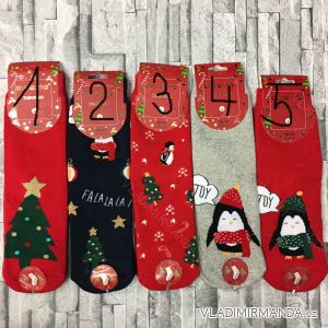 Ponožky termo vánoční dámské (35-38,38-41) AURA.VIA AURA20SNV6722