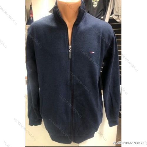 Mikina tenká dlouhý rukáv pánská (XL-5XL) DYNAMIC OBS20002