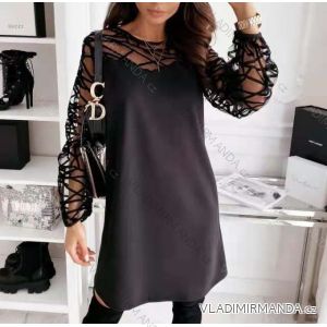 Dress with 3/4-sleeve ladies pocket (uni sl) ITALIAN Fashion IMWD20527