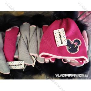 Girls' winter warm cap (2-5 years) POLAND PRODUCTION PV919012