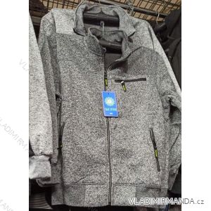 Mikina dlouhý rukáv pánská (3XL-6XL) TURECKÁ MODA TMF20013