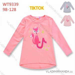 T-Shirt Langarm Kinder Mädchen (98-128) Kugo WL9363