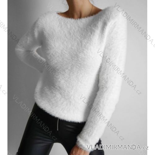 Blouse long sleeve with ruffles women (UNI S / L) ITALIAN FASHION IMK20159