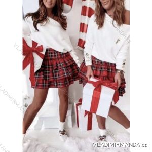 Kleid mit 3/4 Ärmeltasche für Damen (uni sl) ITALIAN Fashion IM3181746