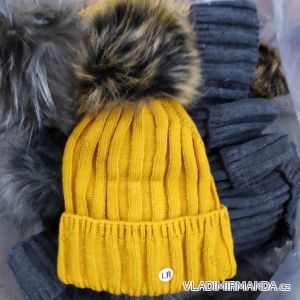 Wintermütze mit Pompon Damen (ONE SIZE) WROBI PV719045