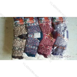 Ponožky teplé zateplené bavlnou dámske aj pánske (35-42) ELLASUN W39002