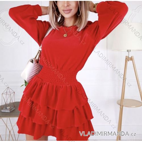 Dress with 3/4-sleeve ladies pocket (uni sl) ITALIAN Fashion IMWD20515