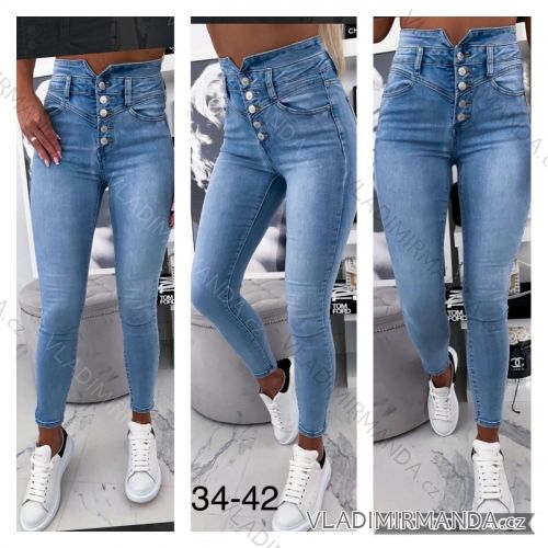 Rifle jeans dlouhé dámské (34-42) JEANS JWA20255