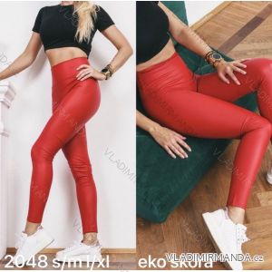 Legíny koženkové vysoký pas (S/M, L/XL) JEANS TMWL2002048
