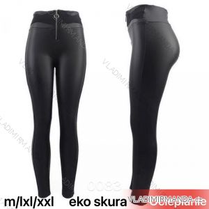 Legíny koženkové zateplené vysoký pas (M/L, XL/XXL) TURECKÁ MÓDA TMWL200083
