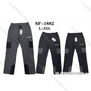 Kalhoty šusťákové zateplené flaušem pánské (L-3XL) SEZON SEZ20SF-1882