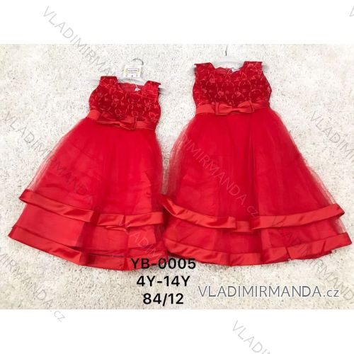 Dress short sleeve children's teen girl (4-14 years) ACTIVE SPORT ACT21YB-0005