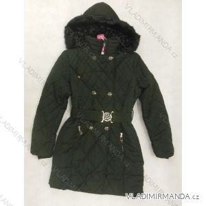 Bunda kabát zimní dámský kapuce (m-2xl) FOREST JK-03