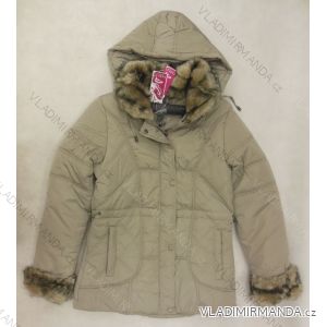 Bunda kabát zimní dámský kapuce (46-54) FOREST JK-08