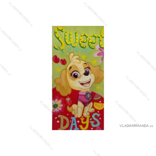 Osuška plážová paw patrol dětská dívčí (70x140 cm) SETINO 821-604