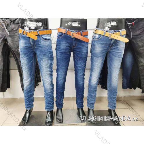 Leggings pants leatherette with zip (34-42) JEANS JWA20048