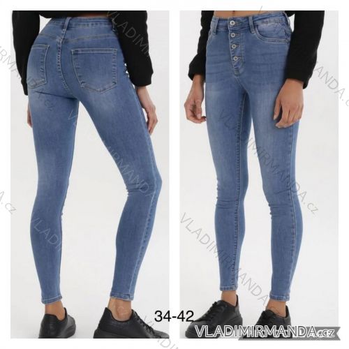Leggings pants leatherette with zip (34-42) JEANS JWA20048