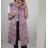 Women's fur vest (ONE SIZE) TURKISH FASHION TM11919310 L / XL pink